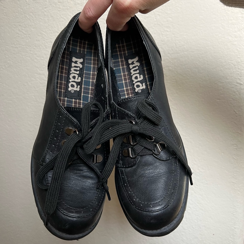 y2k MUDD chunky heel loafers 🥀
